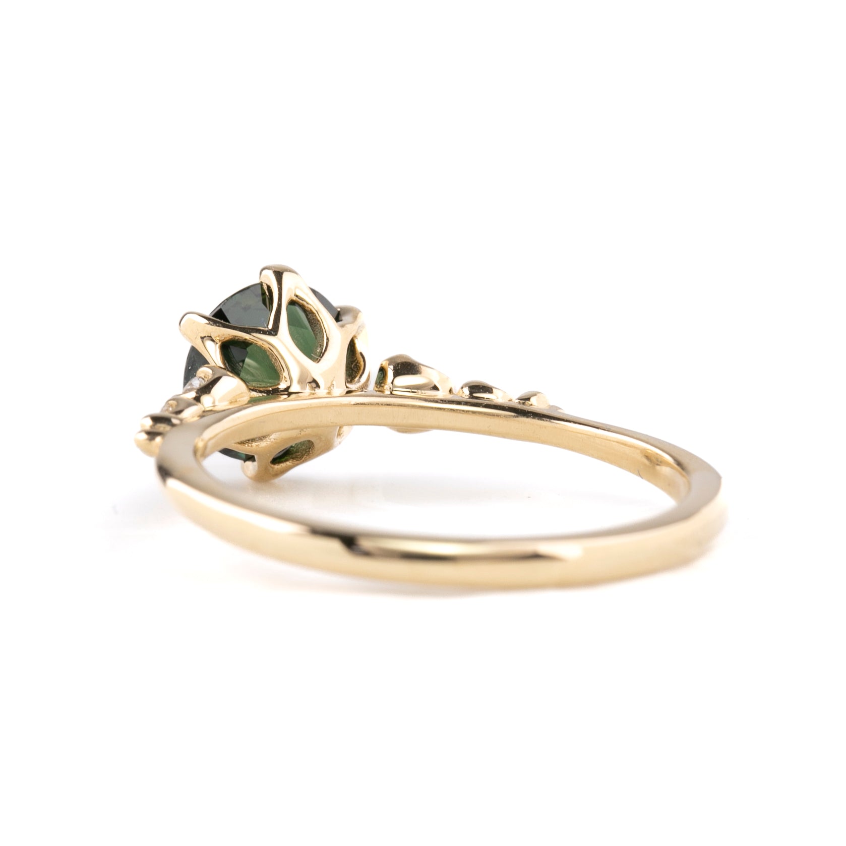 Celeste Ring, 0.35ct Montana Sapphire