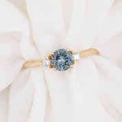 Emilie Ring 0.80ct Light Blue Montana Sapphire (One of a kind)