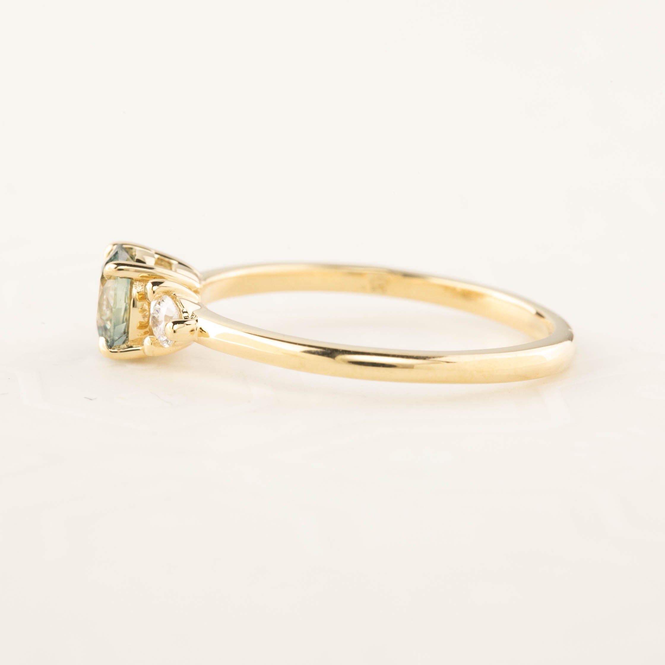 Emilie Ring, 0.75ct Montana Sapphire