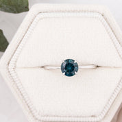 Nina Ring, 0.91ct Montana Sapphire