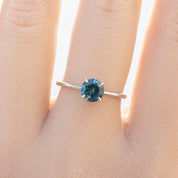 Nina Ring, 0.91ct Montana Sapphire