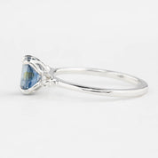 【一点物】エステルリング ・1.87ct・非加熱アフリカ産ブルーサファイア・K14WG