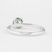 【即日配送】サラリング ・0.82ct・クイーンズランド産ブルーグリーンサファイア・K14WG