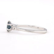 Estel Fleur Ring, 0.72ct Montana Sapphire