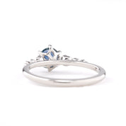 Estel Fleur Ring, 0.72ct Montana Sapphire
