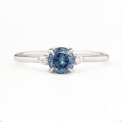 Sofia Ring, 0.77ct Montana Sapphire