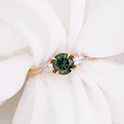 Olivia Ring, 5.5mm Queensland Sapphire of your choice