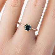 Alice Ring, 0.79ct Queensland Sapphire