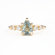 Estel Fleur Ring, 1.09ct Madagascar Sapphire