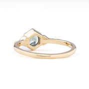 Agatha Ring, 0.75ct Montana Sapphire
