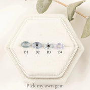 Teresa Ring, 0.50ct Blue Madagascar Sapphire, oval shape gemstone