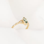 Agatha Ring, 0.50ct Marquise Cut Sapphire
