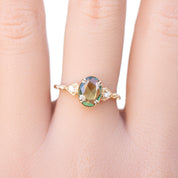 Agatha Ring, 1.01ct Rose Sapphire