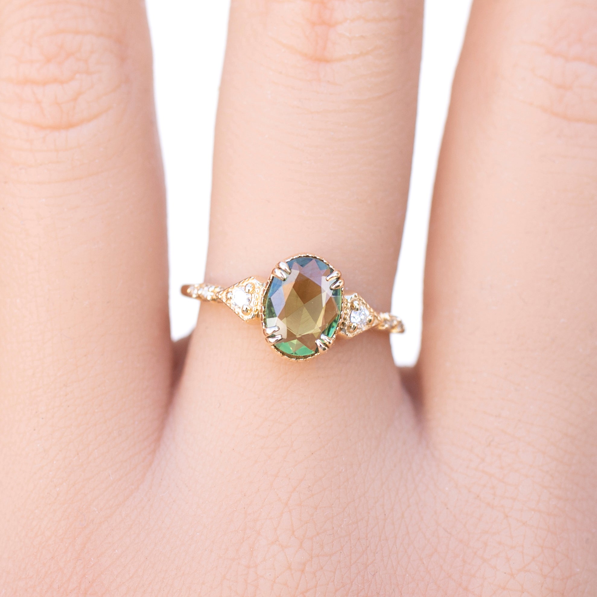 Agatha Ring, 1.01ct Rose Sapphire