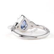 Agatha Ring, 0.87ct Montana Sapphire