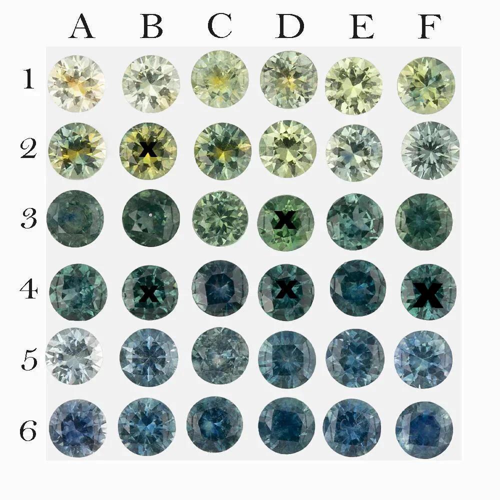 Emilie Ring, 0.60ct Montana Sapphire of your choice