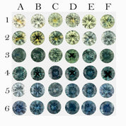 Emilie Ring, 0.60ct Montana Sapphire of your choice