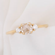 Sofia Round Rose Cut Diamond Ring