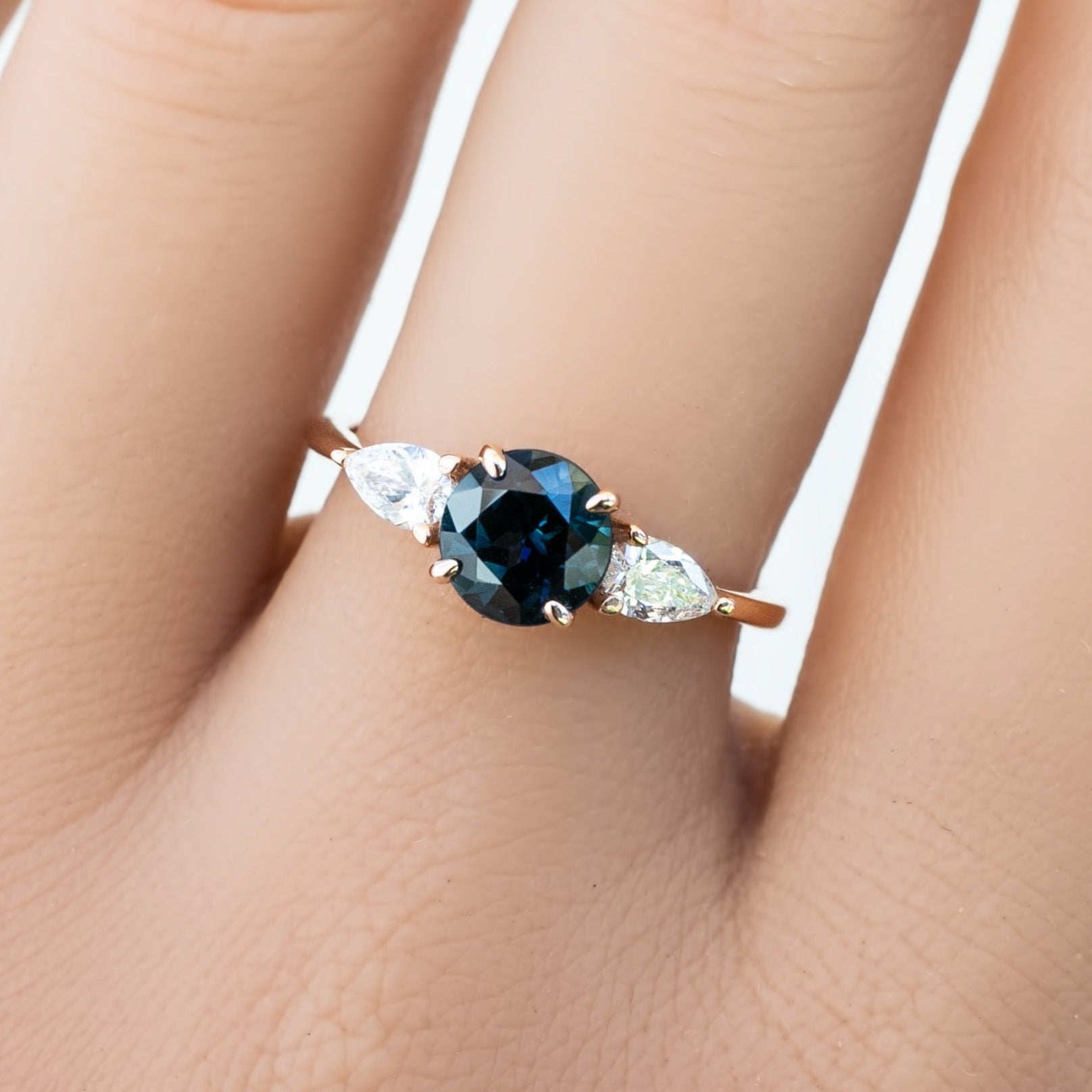 Olivia Grand Ring, 1.37ct Queensland Sapphire