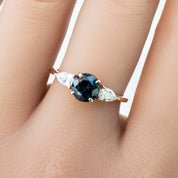 Olivia Grand Ring, 1.37ct Queensland Sapphire