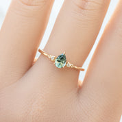 Estel Ring, 0.50ct Montana Sapphire