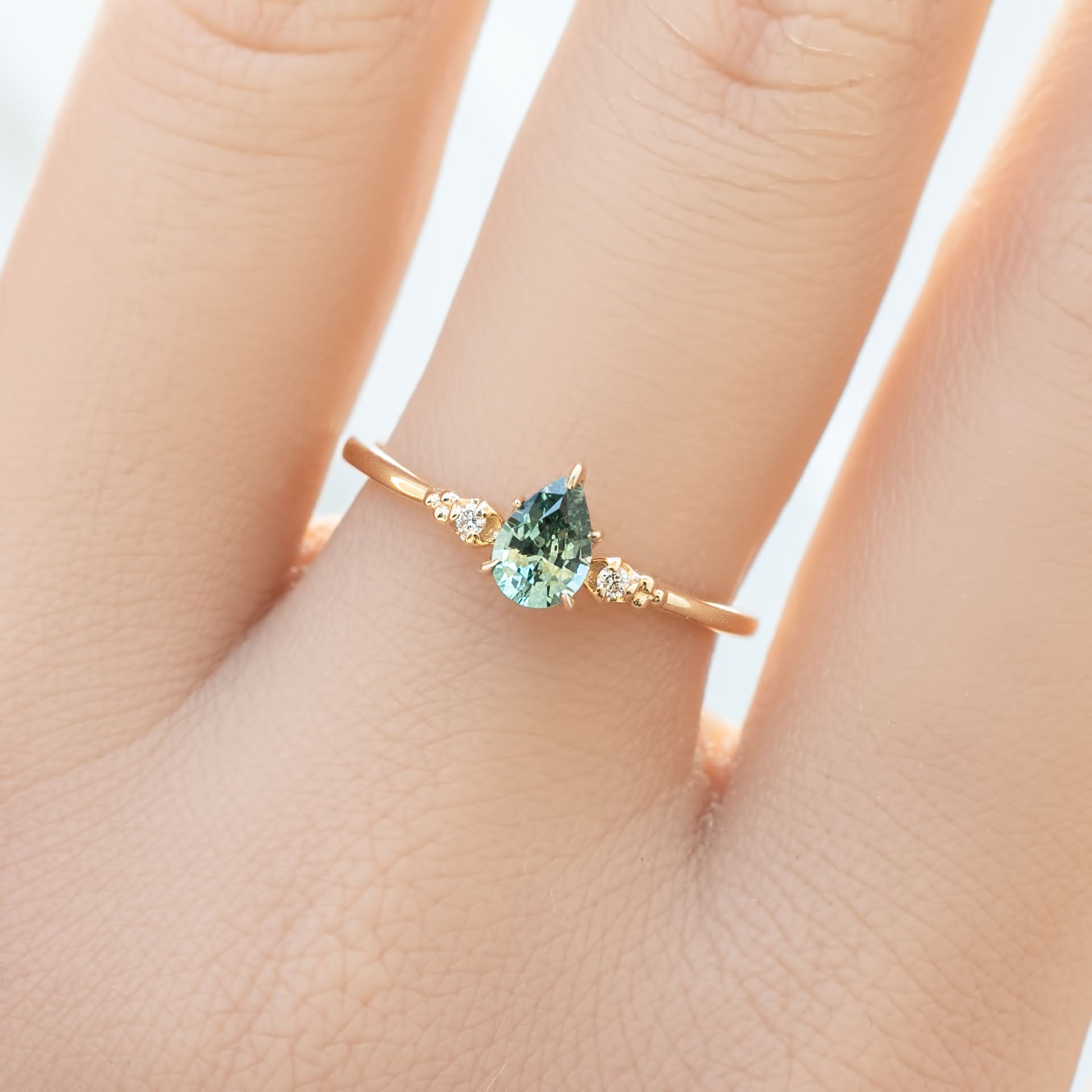 Estel Ring, 0.50ct Montana Sapphire