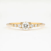 Estel Fleur Ring, 0.25ct Diamond