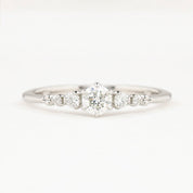 Estel Fleur Ring, 0.25ct Diamond