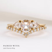 Madison Round Rose Cut Diamond Ring