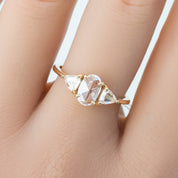 Madison Oval Rose Cut Diamond Ring