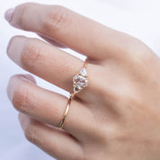 Madison Oval Rose Cut Diamond Ring