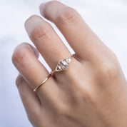 Madison Oval Rose Cut Diamond Ring
