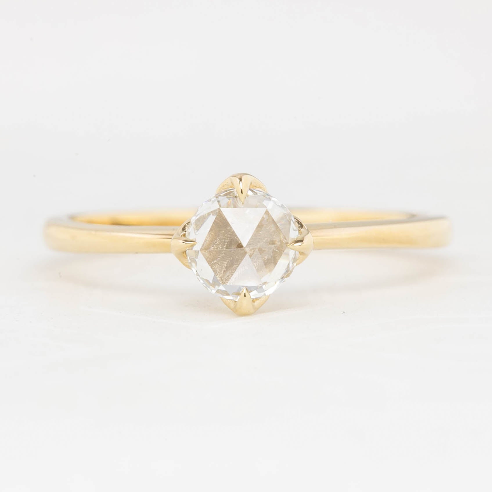 Alice Ring, 0.40ct Rose Cut Diamond