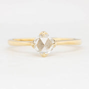 Alice Ring, 0.40ct Rose Cut Diamond