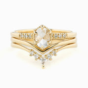 Grace Oval Rose Cut Diamond Ring