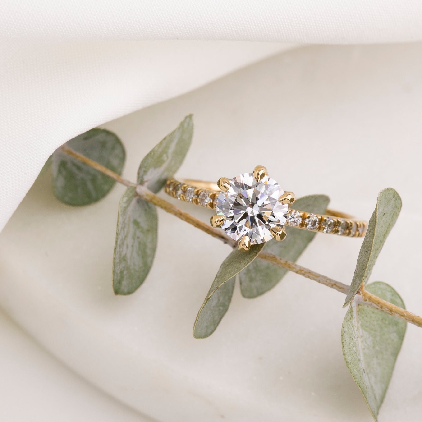 Maria Luxe Ring, 1.30ct Lab Diamond | IGI Certfied