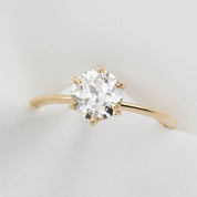 Floryn Ring, 1.15ct Round Diamond | GIA Certified