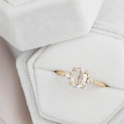 Estel Oval Rose Cut Diamond Ring
