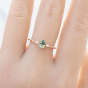 Estel Ring, 0.50ct Montana Sapphire