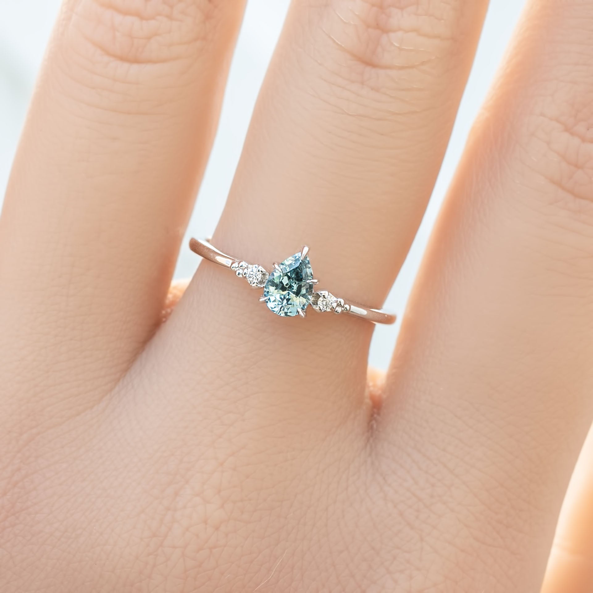Estel Ring, 0.50ct Montana Sapphire