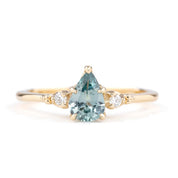Estel Ring, 0.76ct Montana Sapphire