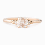 Estel Round Rose-Cut Diamond Ring