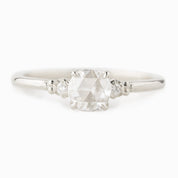 Estel Ring, 0.45ct Rose Cut Diamond