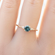 Estel Ring, 0.70ct Montana Sapphire