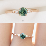 Estel Ring, 0.70ct Montana Sapphire