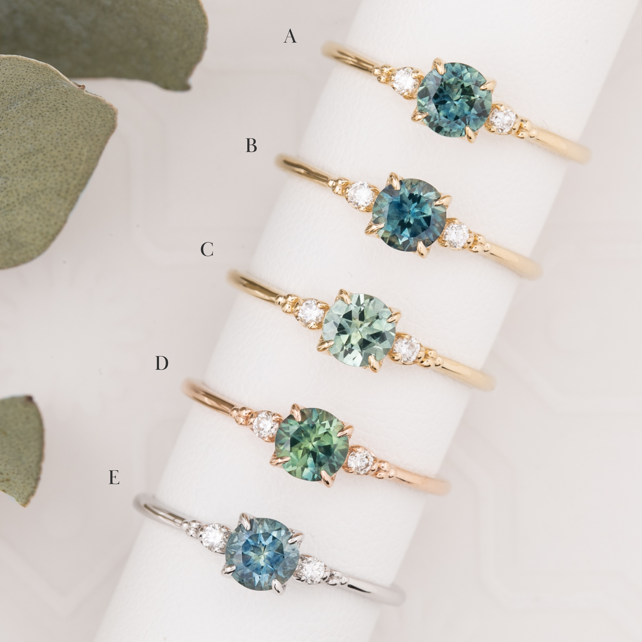Estel Ring, 0.70ct Montana Sapphire