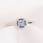 Victoria Ring, 0.55ct Sapphire