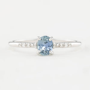 Eloise Ring, 0.45ct Montana Sapphire