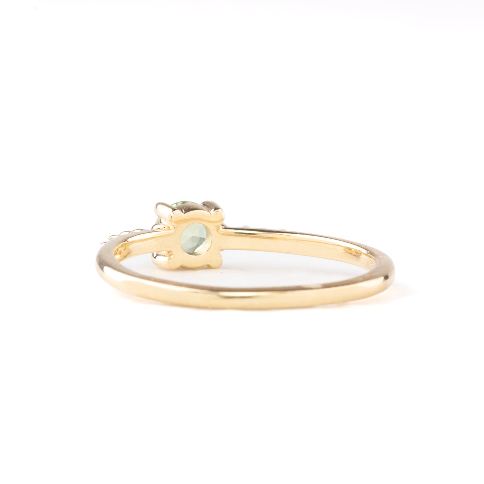 Eloise Ring, 0.35ct Unheated Blue & Green Sapphire