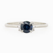 Lena Ring, 0.65ct Montana Sapphire